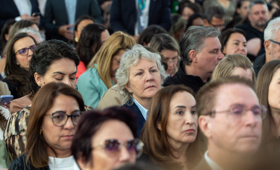 II Encontro Estadual de Gestores de Políticas do Cuidado, no Palácio Iguaçu.