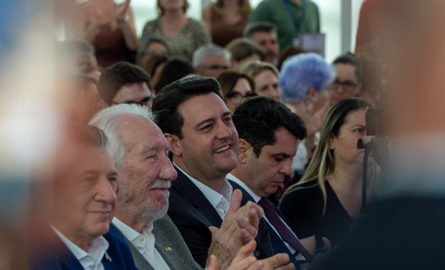 II Encontro Estadual de Gestores de Políticas do Cuidado, no Palácio Iguaçu.