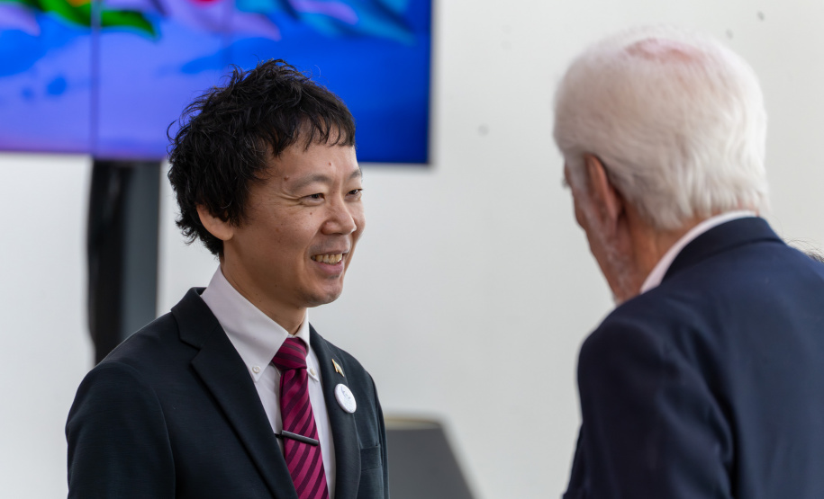 Governador Ratinho Junior recebe honraria de província japonesa