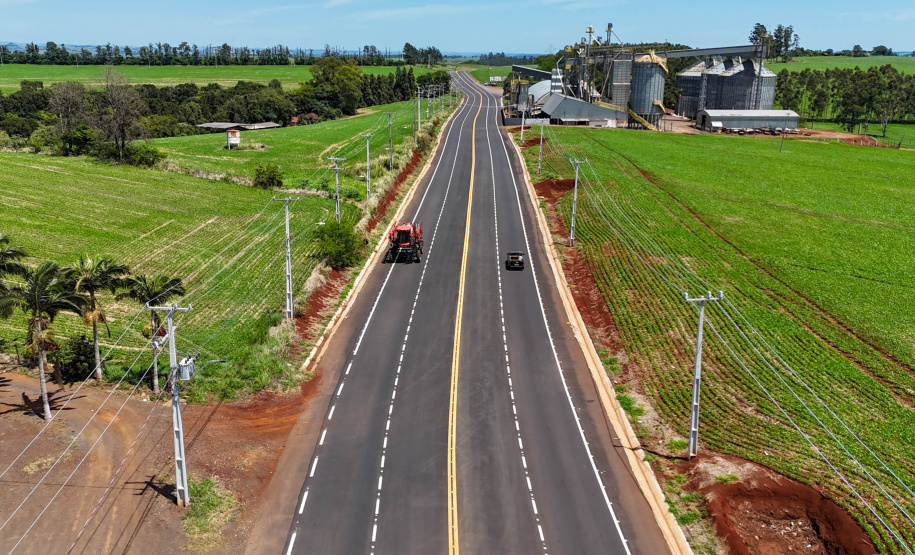 Governador autoriza início da restauração e ampliação da PRC-466 entre Lidianópolis e Manoel Ribas