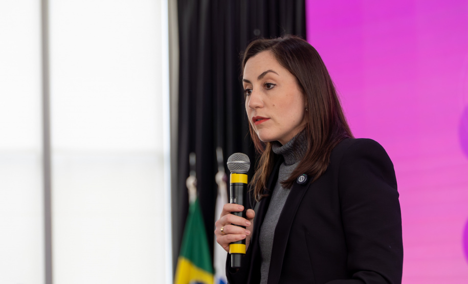 II Encontro Estadual de Gestores de Políticas do Cuidado, no Palácio Iguaçu.