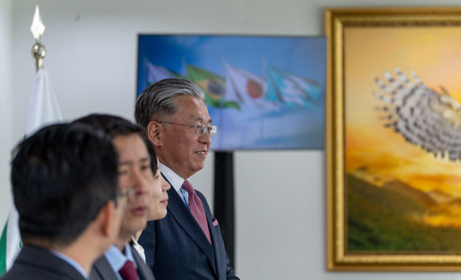 Governador Ratinho Junior recebe honraria de província japonesa