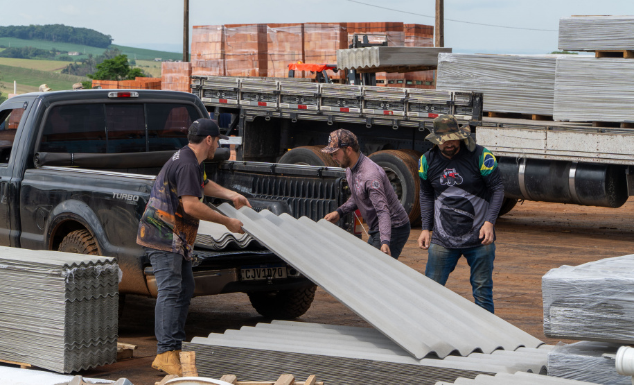 Estado reforça pedido por materiais de construção para avançar os trabalhos em Rio Bonito do Iguaçu