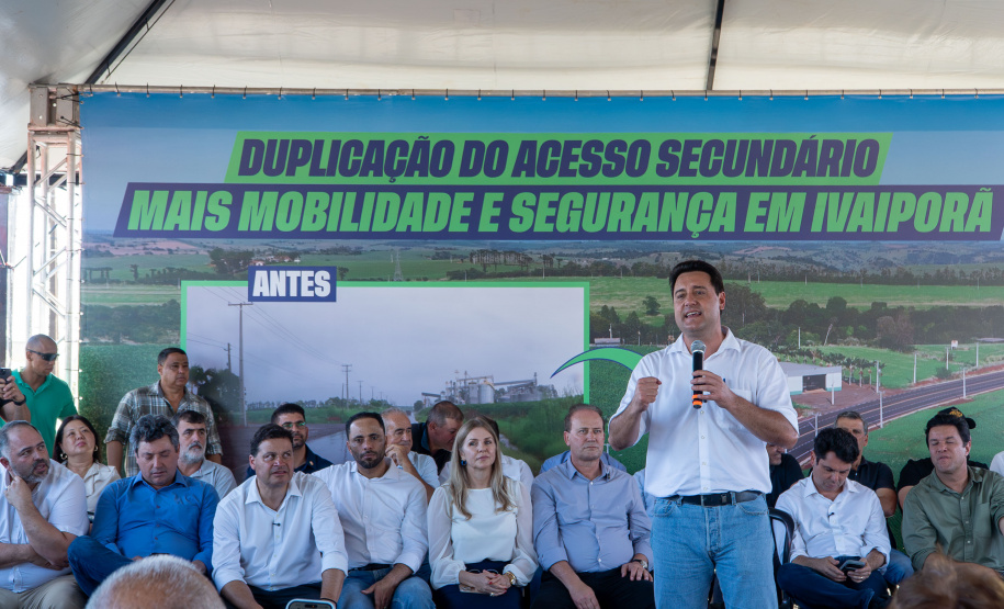 Governador autoriza início da restauração e ampliação da PRC-466 entre Lidianópolis e Manoel Ribas