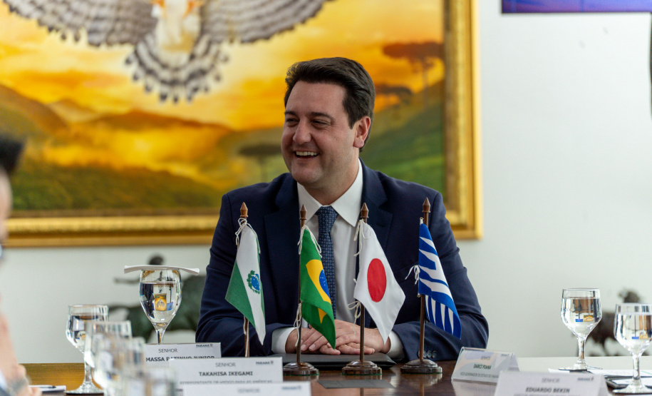 Governador Ratinho Junior recebe honraria de província japonesa