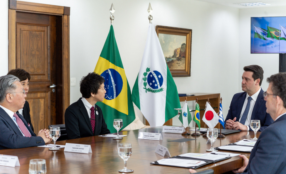 Governador Ratinho Junior recebe honraria de província japonesa