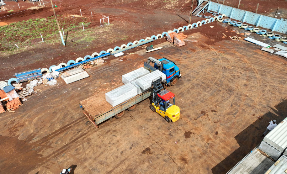 Estado reforça pedido por materiais de construção para avançar os trabalhos em Rio Bonito do Iguaçu