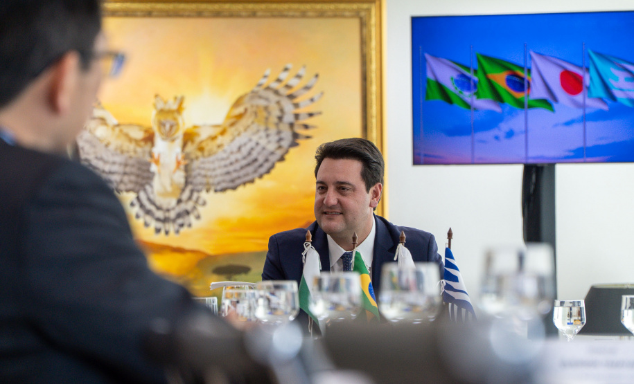 Governador Ratinho Junior recebe honraria de província japonesa