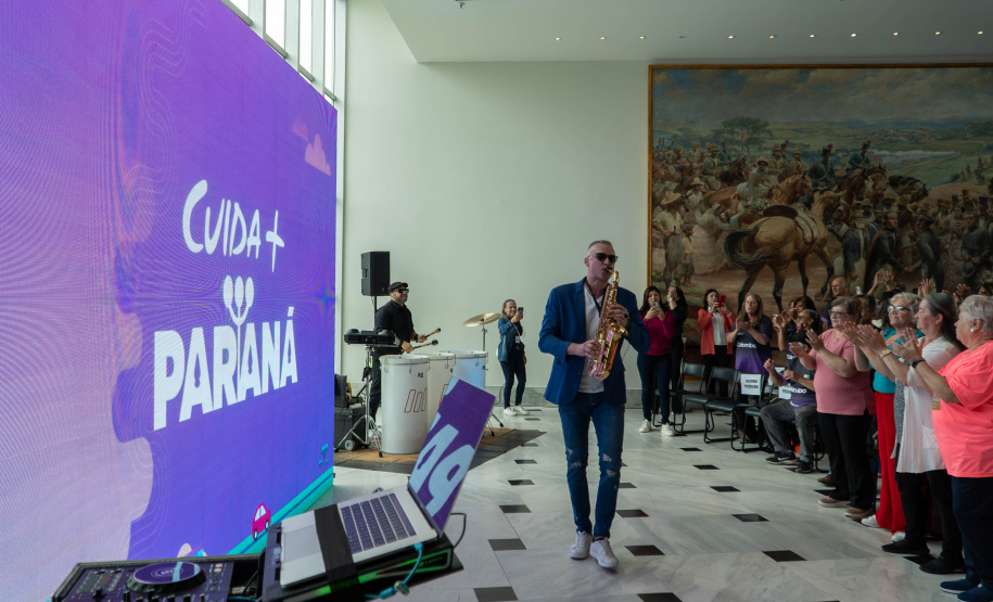 II Encontro Estadual de Gestores de Políticas do Cuidado, no Palácio Iguaçu.