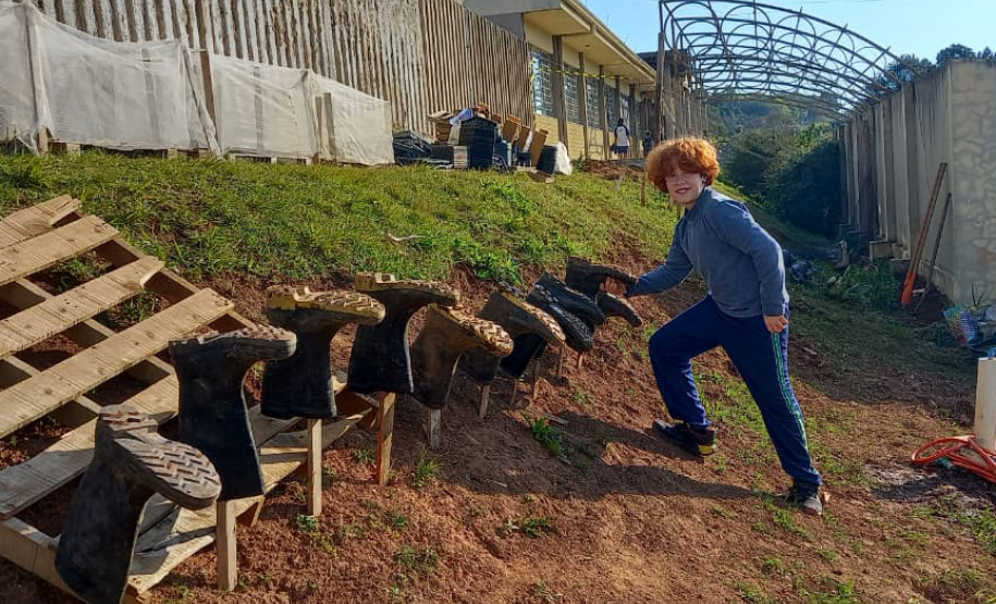 Hortas nutrem novos saberes e escolhas saudáveis nas escolas da rede pública do Paraná