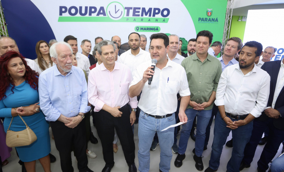 Ratinho Junior inaugura Poupatempo de Maringá; unidades já fizeram 45 mil atendimentos