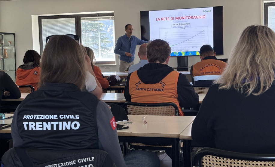 Defesa Civil delegação Itália