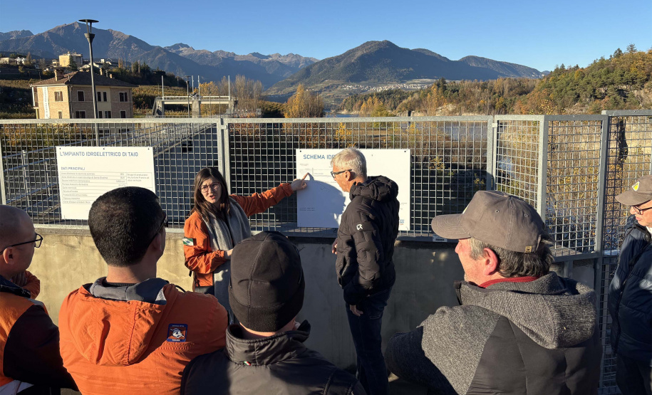 Defesa Civil delegação Itália