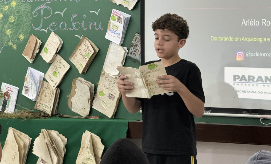 SEPL - Caminhos do Peabiru é apresentado a alunos de escola estadual de Fazenda Rio Grande