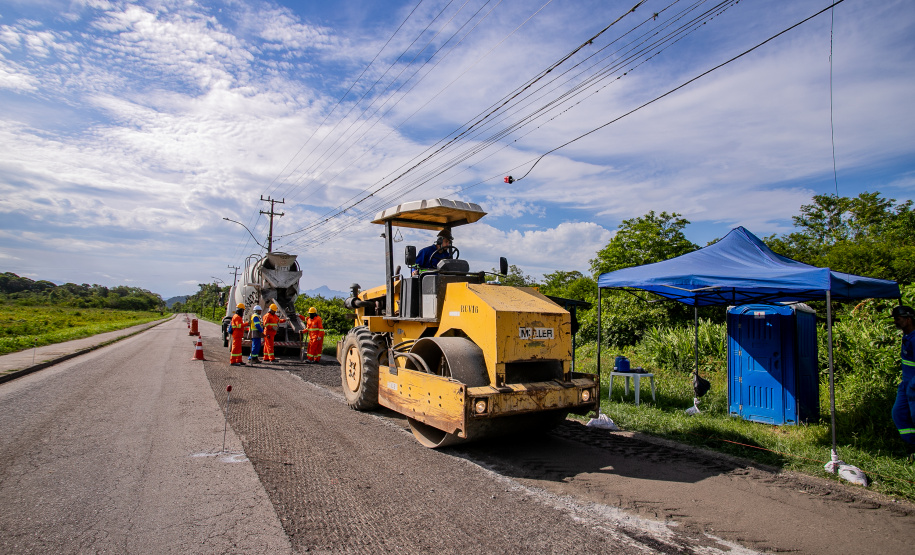 Portos do Paraná inicia pavimentação em concreto da Avenida Conde Matarazzo, em Antonina
