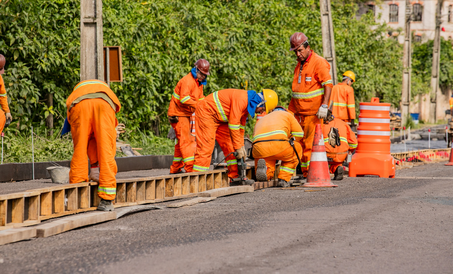 Portos do Paraná inicia pavimentação em concreto da Avenida Conde Matarazzo, em Antonina