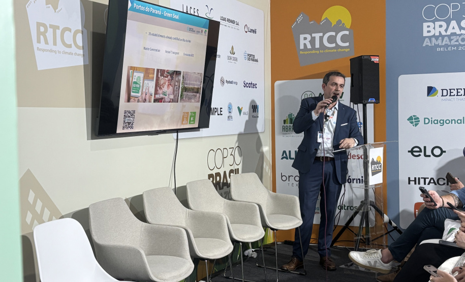 Portos do Paraná leva soluções ecológicas a debate global na COP30