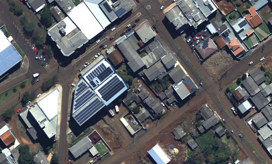Mapeamento aéreo contratado pelo Instituto Água e Terra vai ajudar na reconstrução de Rio Bonito do Iguaçu e demais cidades atingidas pelo tornado do início deste mês.