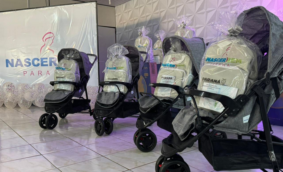 Estado entrega mais 233 kits do Programa Nascer Bem Paraná