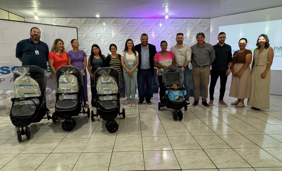 Estado entrega mais 233 kits do Programa Nascer Bem Paraná