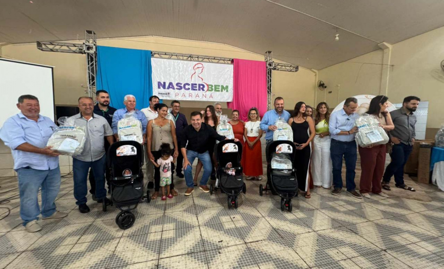 Nascer Bem: Estado entrega mais 607 kits para famílias de 45 municípios