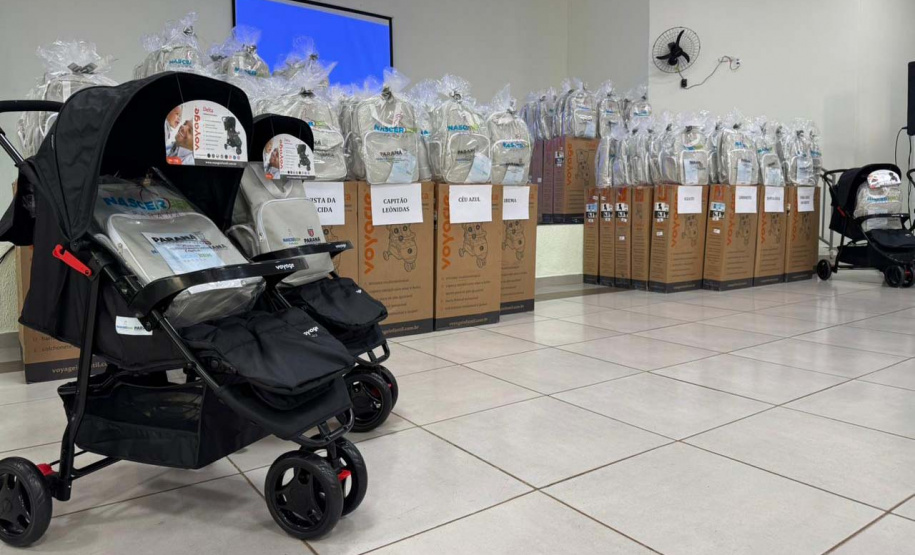 Nascer Bem: Estado entrega mais 607 kits para famílias de 45 municípios