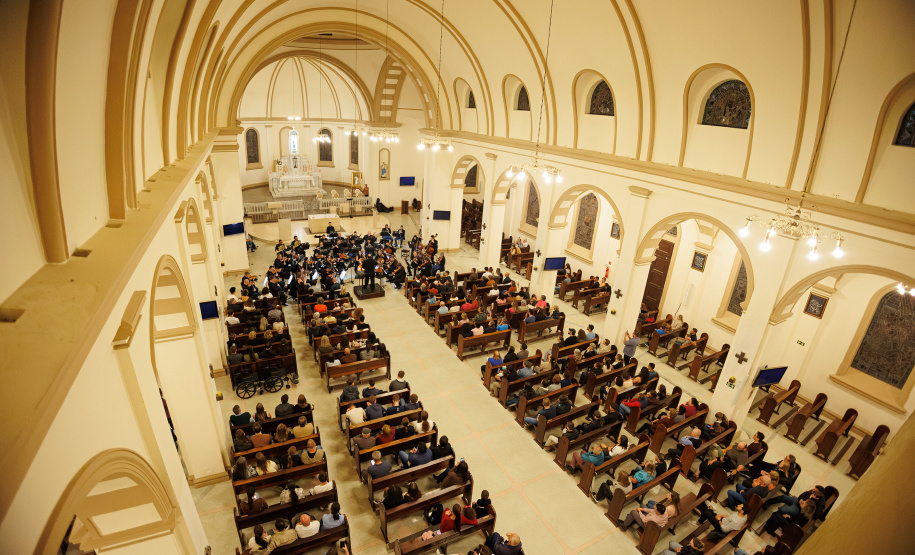 Lapa lota concerto gratuito da Orquestra Sinfônica do Paraná; próxima apresentação será em Campo Largo