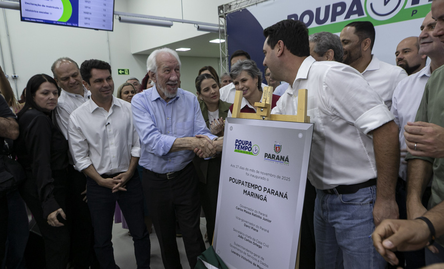 Ratinho Junior inaugura Poupatempo de Maringá; unidades já fizeram 45 mil atendimentos