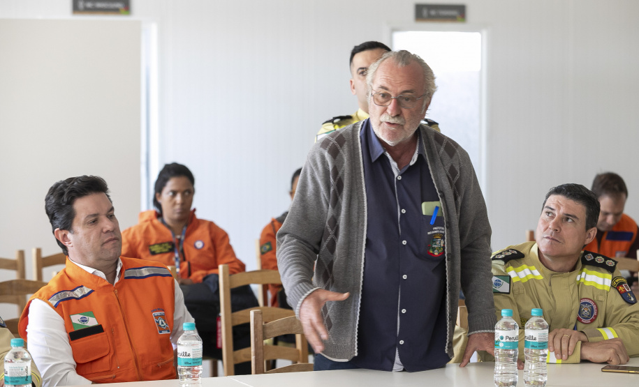 Governo do Estado define próximas ações para reconstrução de Rio Bonito do Iguaçu