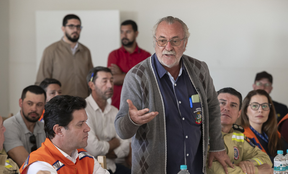 Governo do Estado define próximas ações para reconstrução de Rio Bonito do Iguaçu