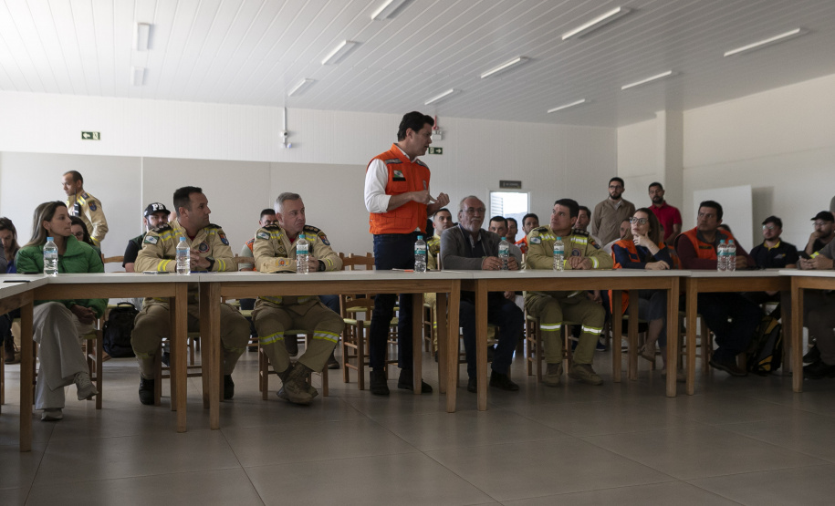 Governo do Estado define próximas ações para reconstrução de Rio Bonito do Iguaçu