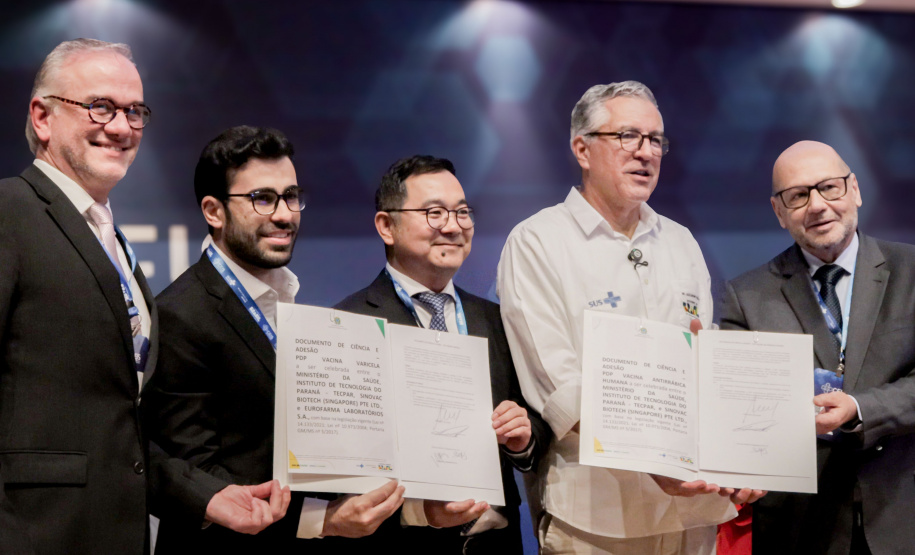 Tecpar firma parceria com o Ministério da Saúde para fornecer vacinas para o SUS