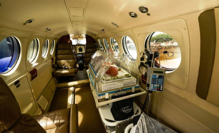 Referência nacional: serviço aeromédico do Paraná realiza média de 10 atendimentos por dia