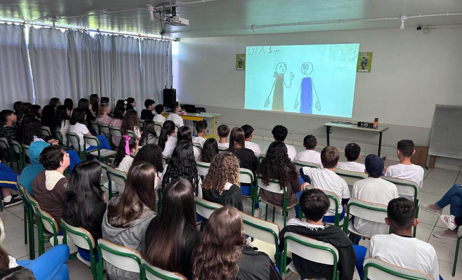 Festival estudantil de cinema ajuda a reduzir bullying em colégio estadual de Coronel Vivida