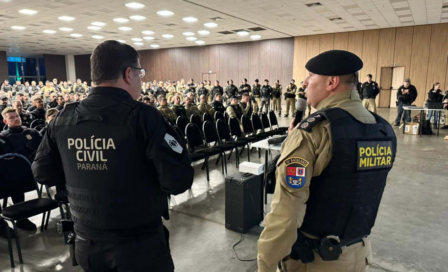 Missão Paraná III: Polícias do Paraná realizam operação integrada em Guarapuava
