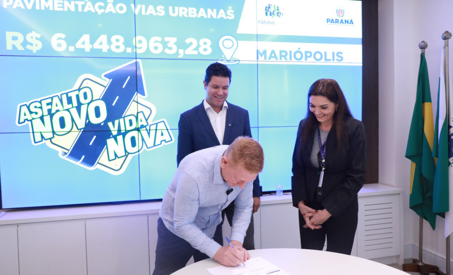 Secid autoriza R$ 198 milhões em licitações para obras em 17 municípios do Paraná