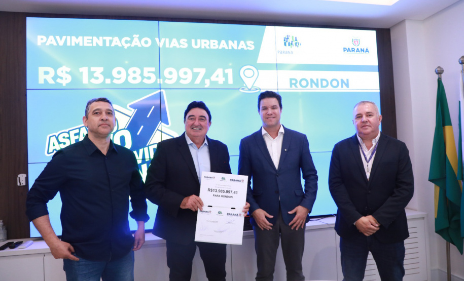 Secid autoriza R$ 198 milhões em licitações para obras em 17 municípios do Paraná