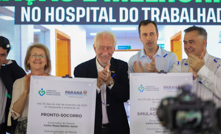 SESA Inauguração do Pronto Socorro do Hospital do Trabalhador