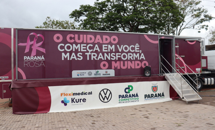 Carreta da Saúde da Mulher da Sesa atinge marca de mais de 1,5 mil procedimentos na região de Mariluz