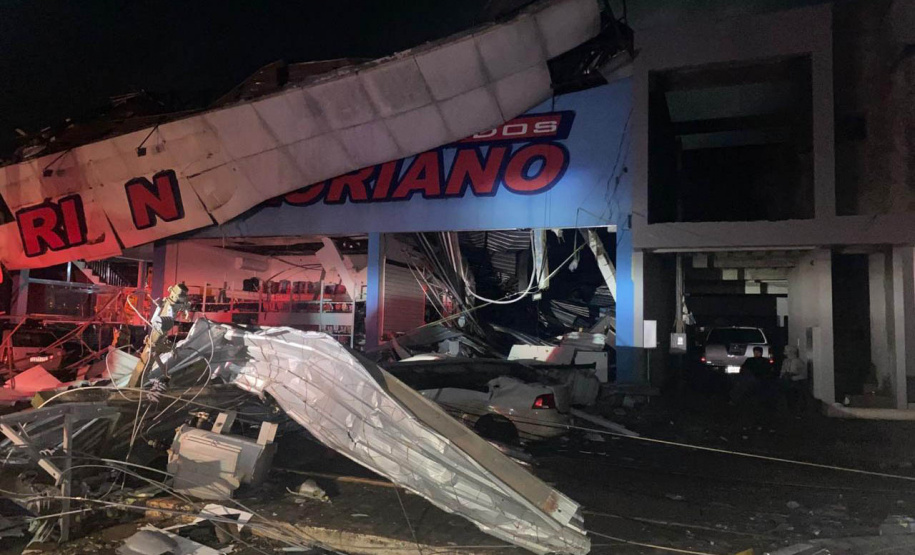 432 pessoas são atendidas após tornado em Rio Bonito do Iguaçu; governador decola para região