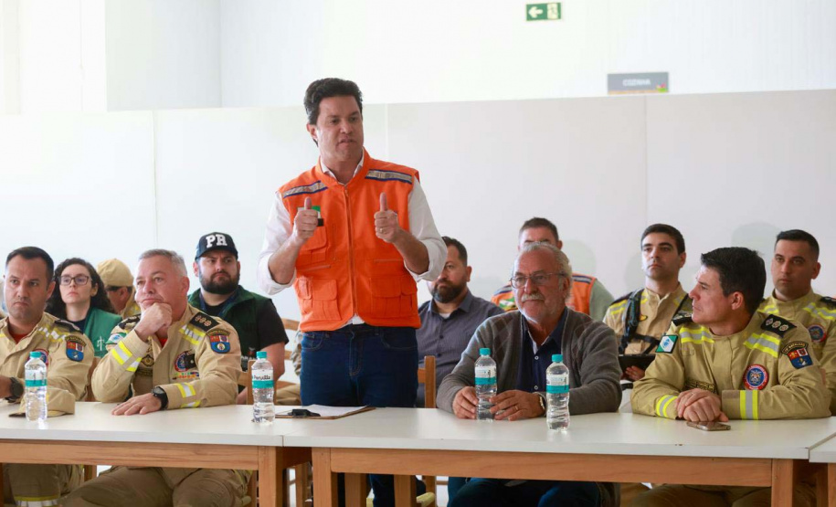 Governo do Estado define próximas ações para reconstrução de Rio Bonito do Iguaçu