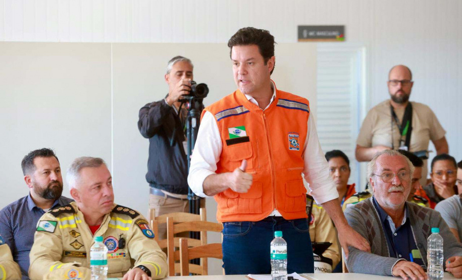 Governo do Estado define próximas ações para reconstrução de Rio Bonito do Iguaçu