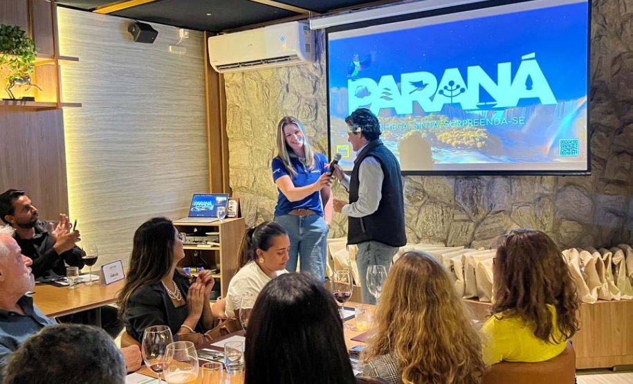 Destinos do Paraná são apresentados a agentes de viagens de Belo Horizonte e Rio de Janeiro