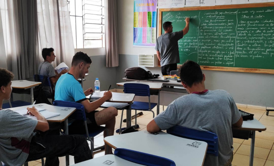 Aulas seguem sendo retomadas gradualmente nas escolas estaduais de Rio Bonito do Iguaçu