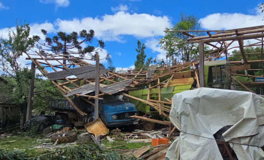 De Turvo a Centenário do Sul, Defesa Civil atua para reparar danos em demais municípios atingidos pelos ventos