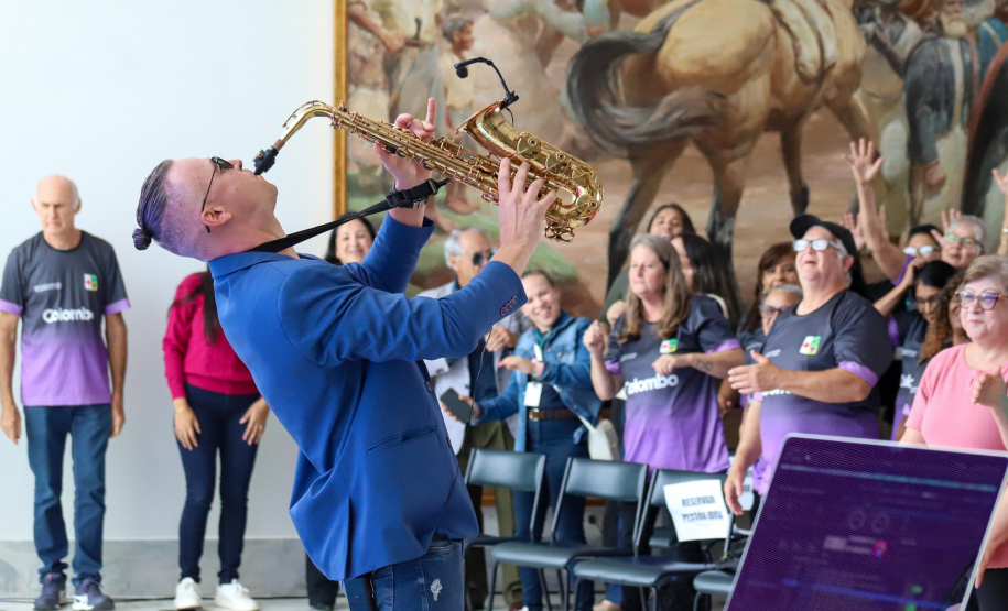 II Encontro Estadual de Gestores de Políticas do Cuidado, no Palácio Iguaçu.