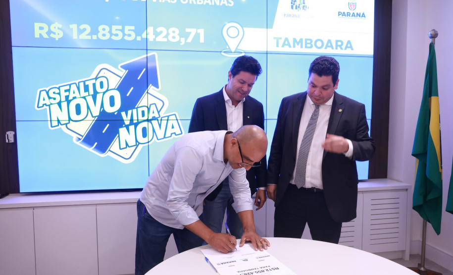 Governo autoriza mais R$ 145 milhões para pavimentações em todas as regiões do Estado