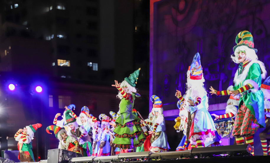 Abertura do Natal de 2025 em Curitiba