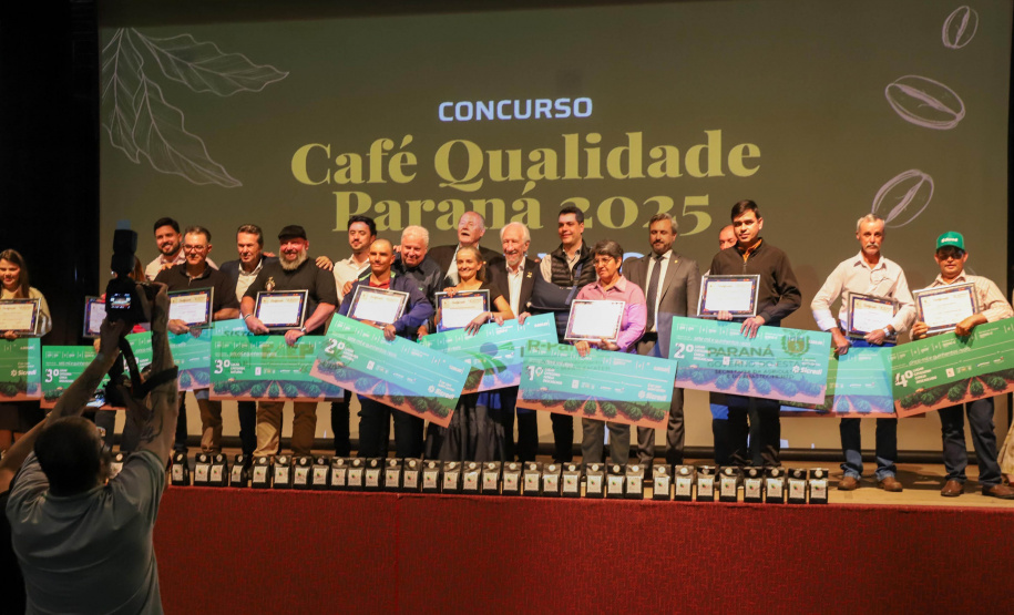 Café vencedor da 23ª edição do Concurso Café Qualidade é certificado pela Adapar