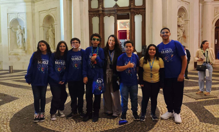 Estudantes de Paranaguá vivenciam intercâmbio cultural em Portugal pelo projeto “Era Uma Vez… Brasil”